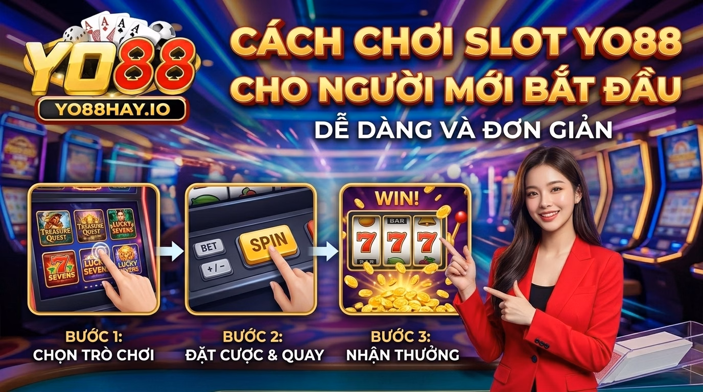 Cách Chơi Slot YO88 Cho Người Mới Dễ Hiểu Cách Chơi Slot YO88 Cho Người Mới Dễ Hiểu
