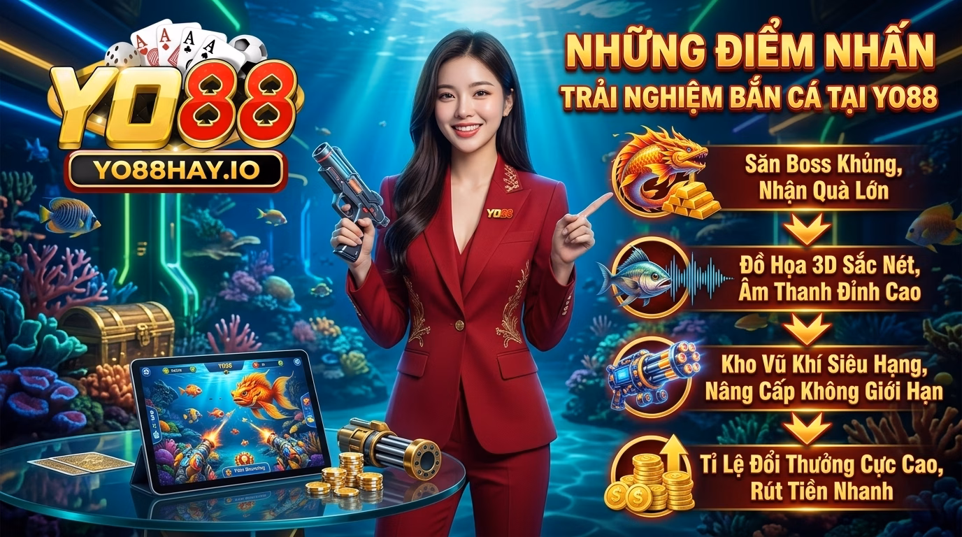 Điểm Hay Khi Trải Nghiệm Bắn Cá Tại YO88 Điểm Hay Khi Trải Nghiệm Bắn Cá Tại YO88