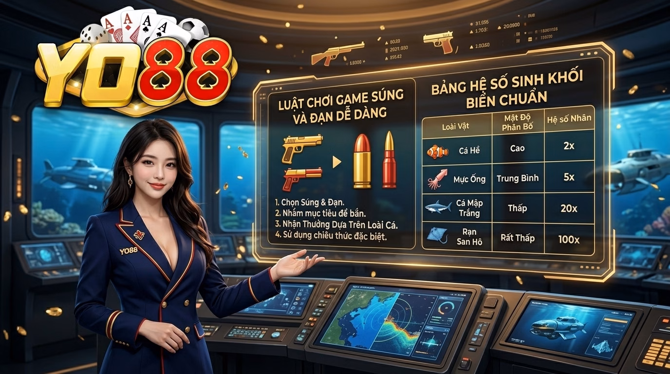 Luật chơi súng đạn cực dễ và bảng hệ số sinh vật biển Luật chơi súng đạn cực dễ và bảng hệ số sinh vật biển