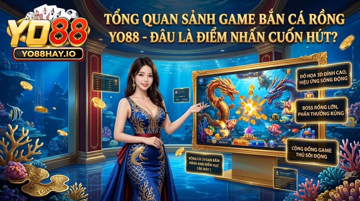 Tổng quan về sảnh game bắn cá rồng YO88 có gì mà cuốn thế? Tổng quan về sảnh game bắn cá rồng YO88 có gì mà cuốn thế?