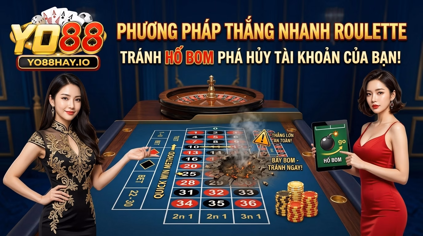 Tránh ngay hố bom phá nát Phương pháp chơi Roulette nhanh thắng Tránh ngay hố bom phá nát Phương pháp chơi Roulette nhanh thắng